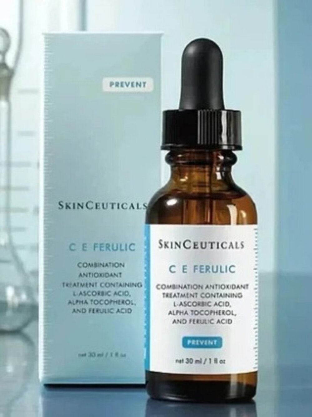 SkinCeuticals C E Ferulic Vitamin C Serum 30ml 1oz – Antioxidant Facial Serum